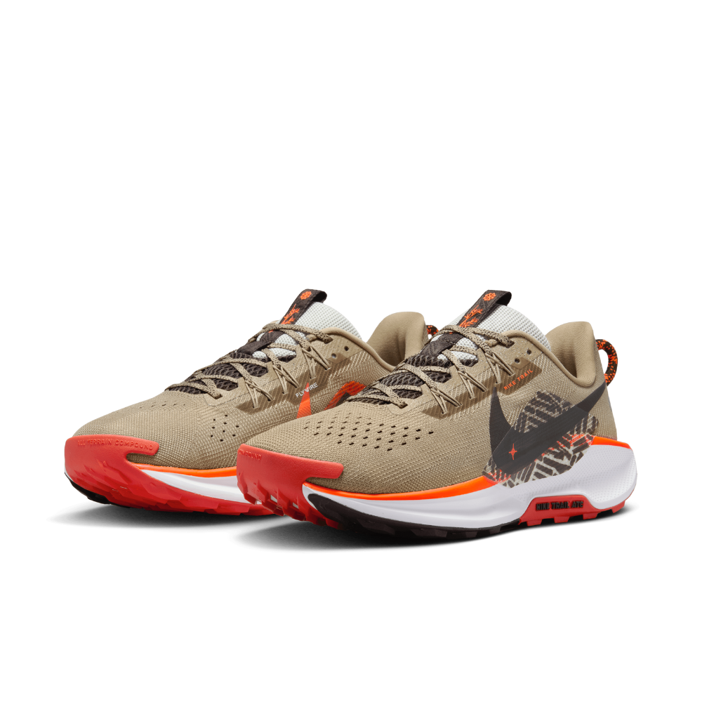 Top Seller Pegasus Trail 5 Men's :Khaki | Hyper Crimson