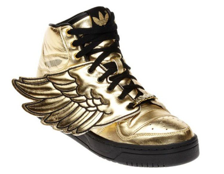 adidas JS Wings 1.0 Jeremy Scott Metallic Gold dealsale365
