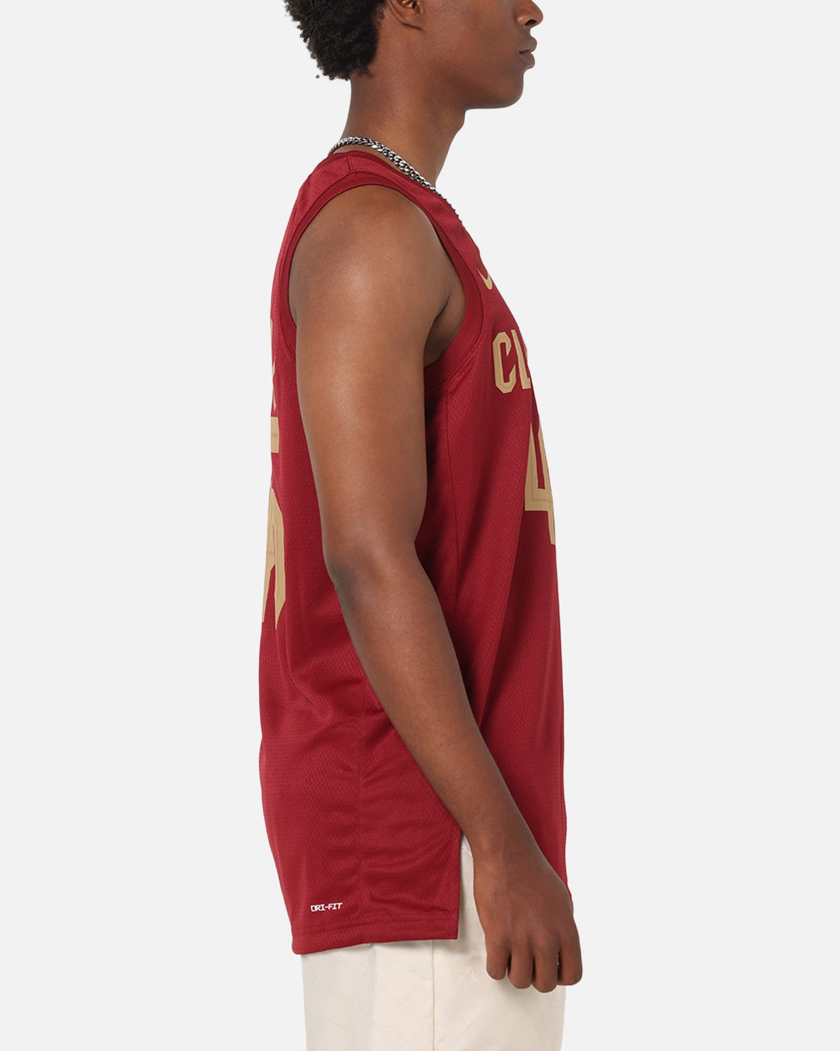 Top Seller Nike Donovan Mitchell Cleveland Cavaliers #45 Icon Edition 2022/23 Nike Dri-Fit NBA Swingman Jersey Team Red