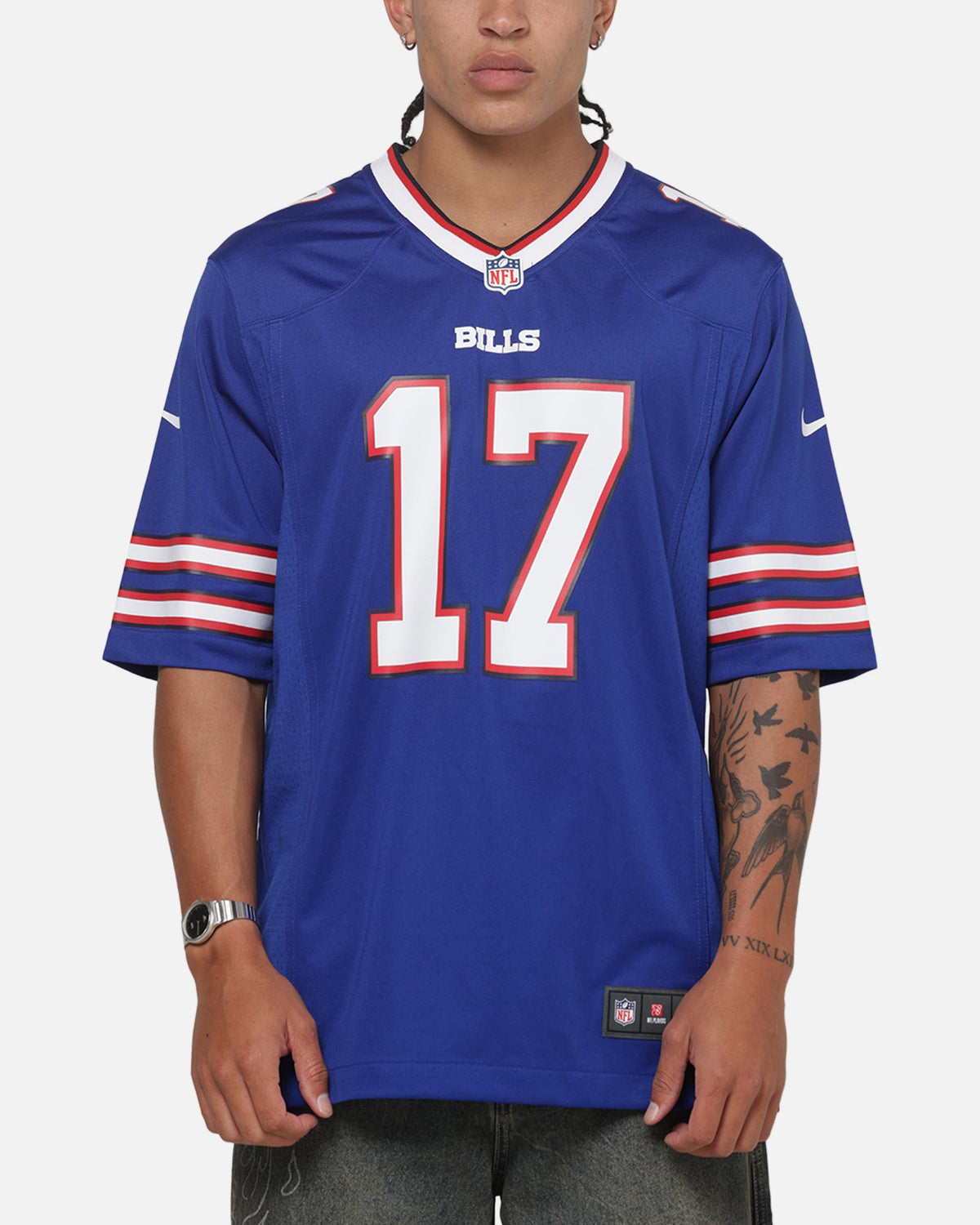 Top Seller Nike Buffalo Bills Josh Allen #17 Home Game NFL Jersey Old Royal