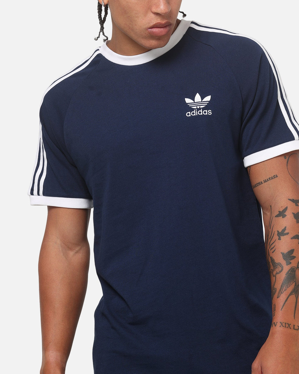 Best-Selling Adidas Classic 3-Stripes T-Shirt Night Indigo