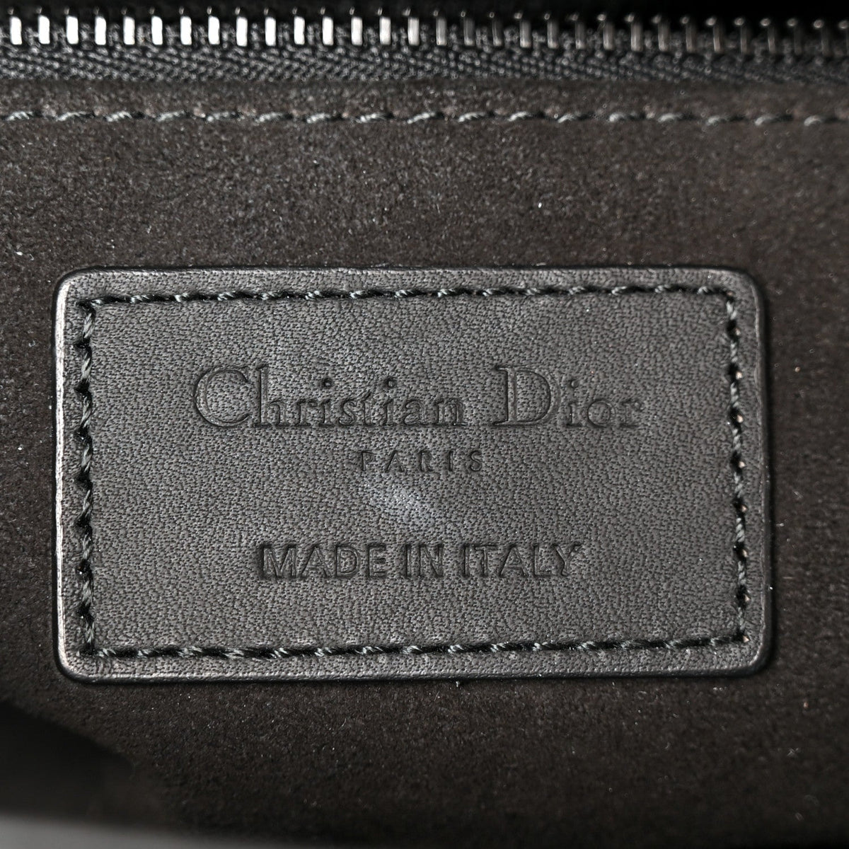 Ultra Matte Calfskin Cannage Medium Lady Dior Black AT My store