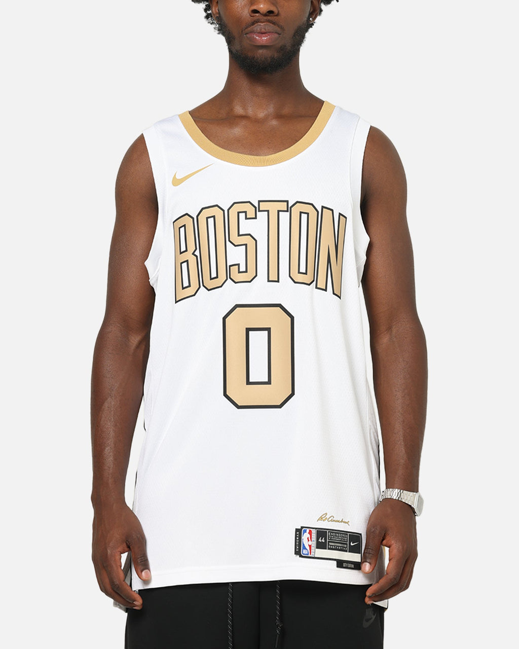 Top Seller Nike Jayson Tatum Boston Celtics #0 City Edition Dri-FIT NBA Swingman Jersey White