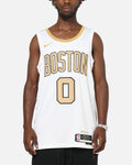 Top Seller Nike Jayson Tatum Boston Celtics #0 City Edition Dri-FIT NBA Swingman Jersey White