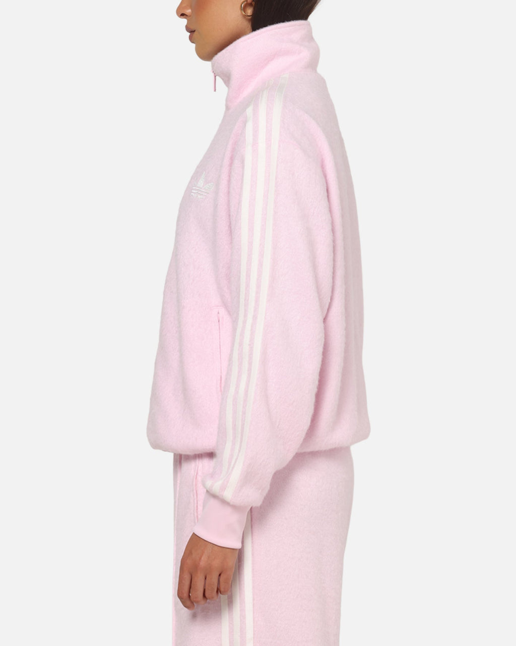 Best-Selling Adidas Women's Mohair Firebird Track Top Clear Pink