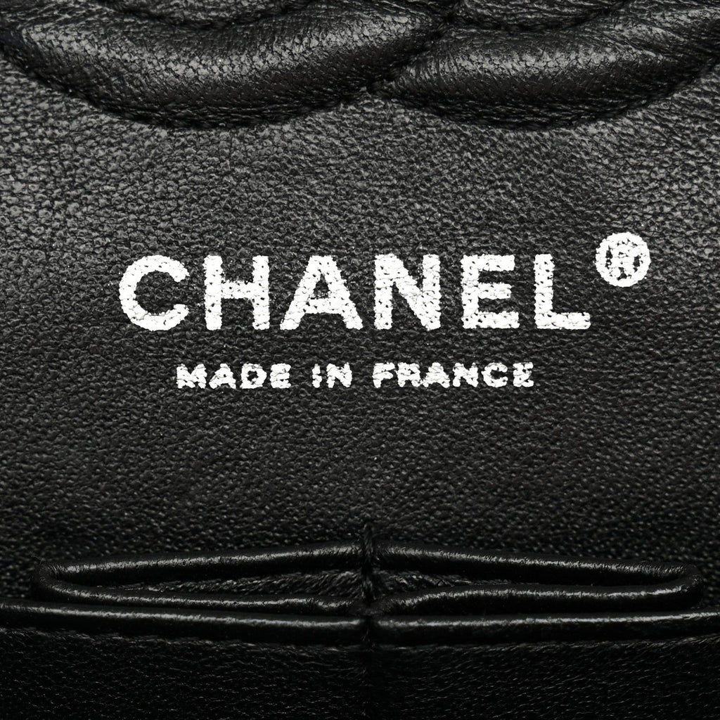 Caviar Quilted Small Double Flap Black At My store