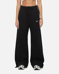 Top Seller Nike Women's Sportswear Phoenix Fleece High Waisted Wide Leg Sweat Pants Black/Sail
