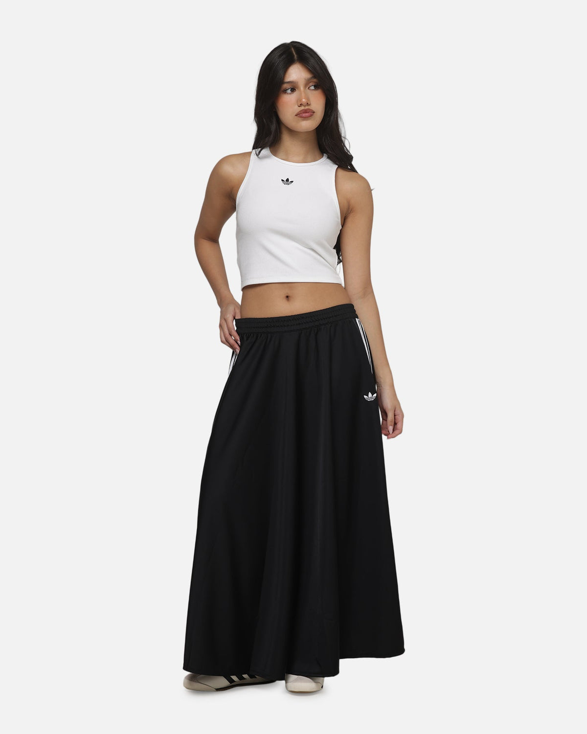 Best-Selling Adidas Women's Firebird Skirt Black/White