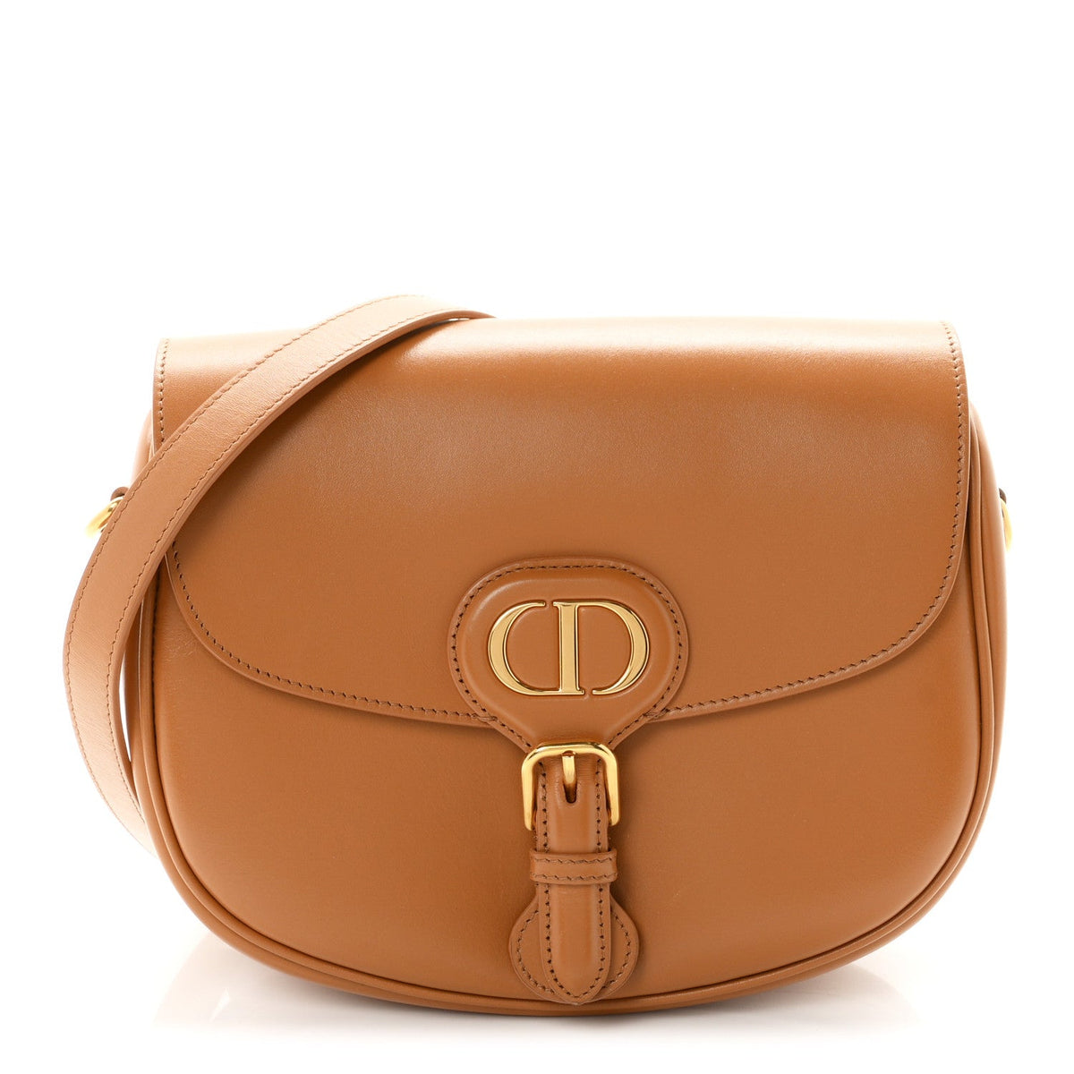 Box Calfskin Medium Bobby Flap Camel AT My store