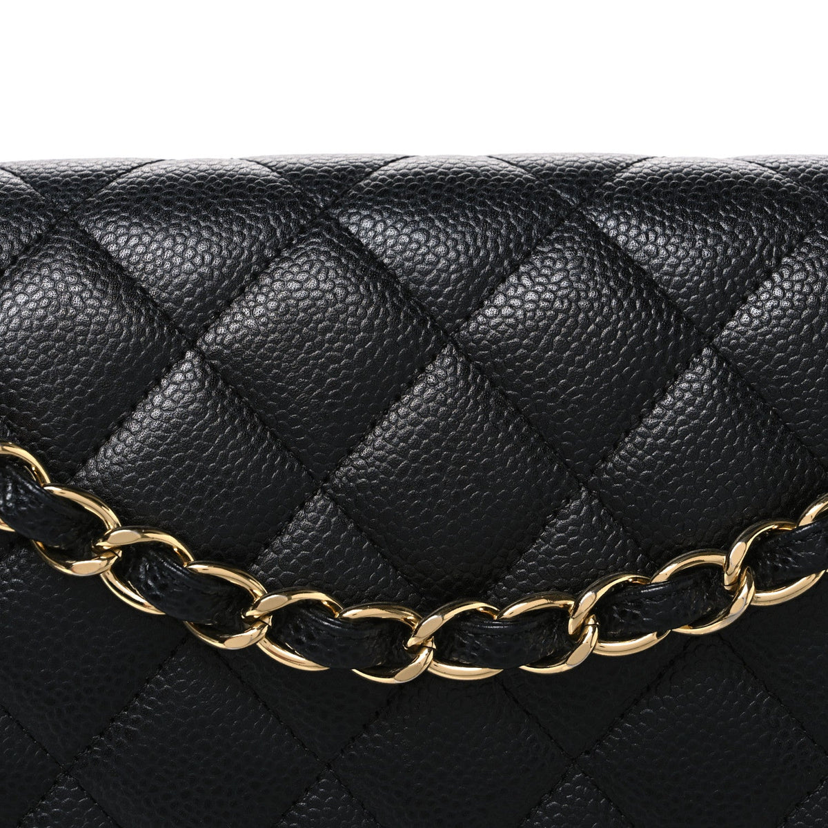 Caviar Quilted Maxi Double Flap Black At My store