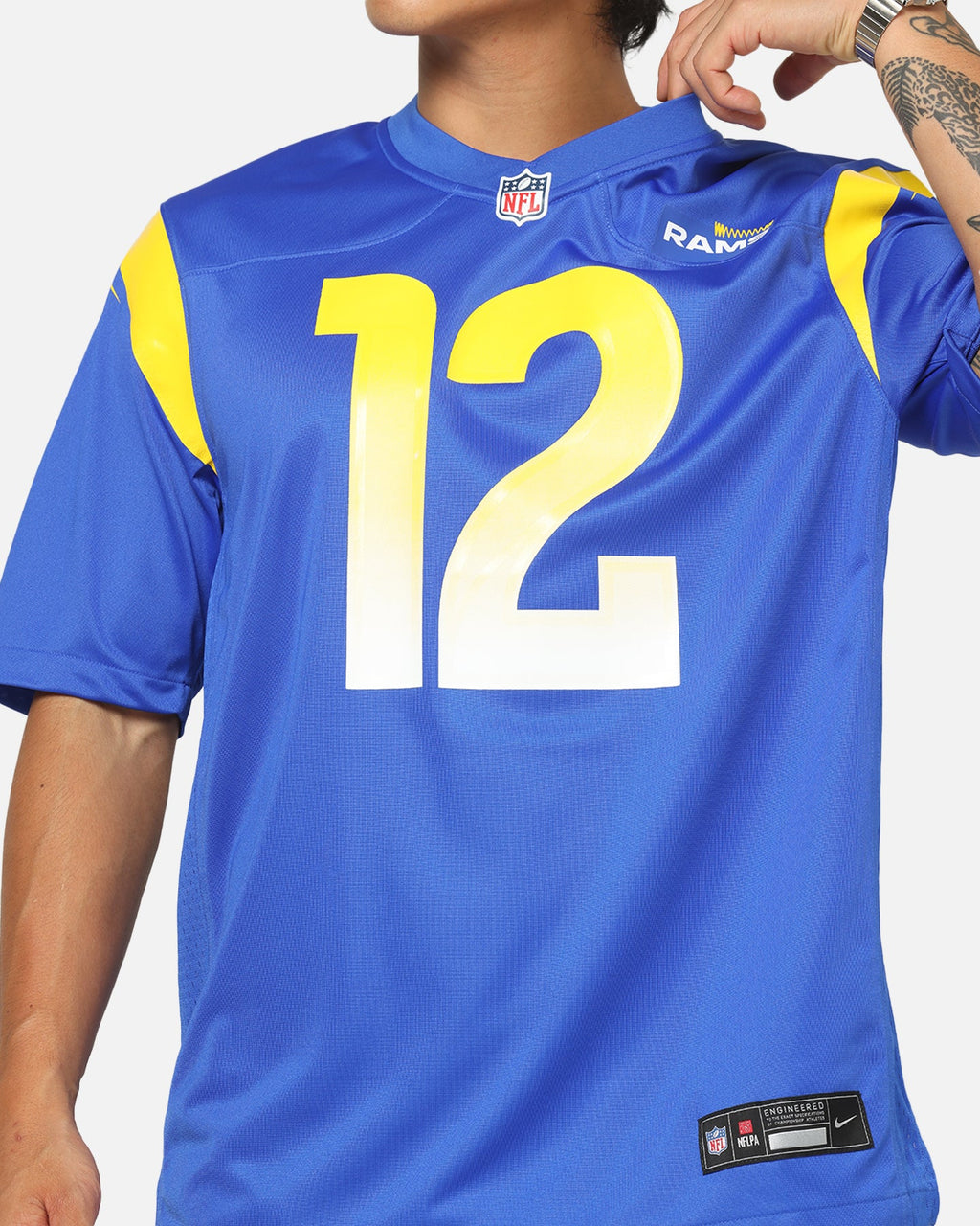 Top Seller Nike Los Angeles Rams Puka Nacua #12 Home Game NFL Jersey Blue