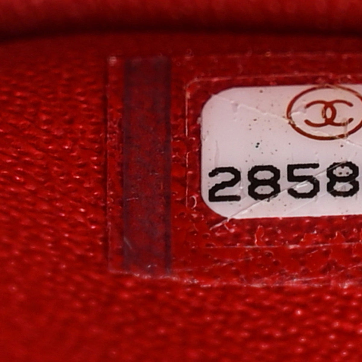 Caviar Quilted Jumbo Double Flap Red At My store