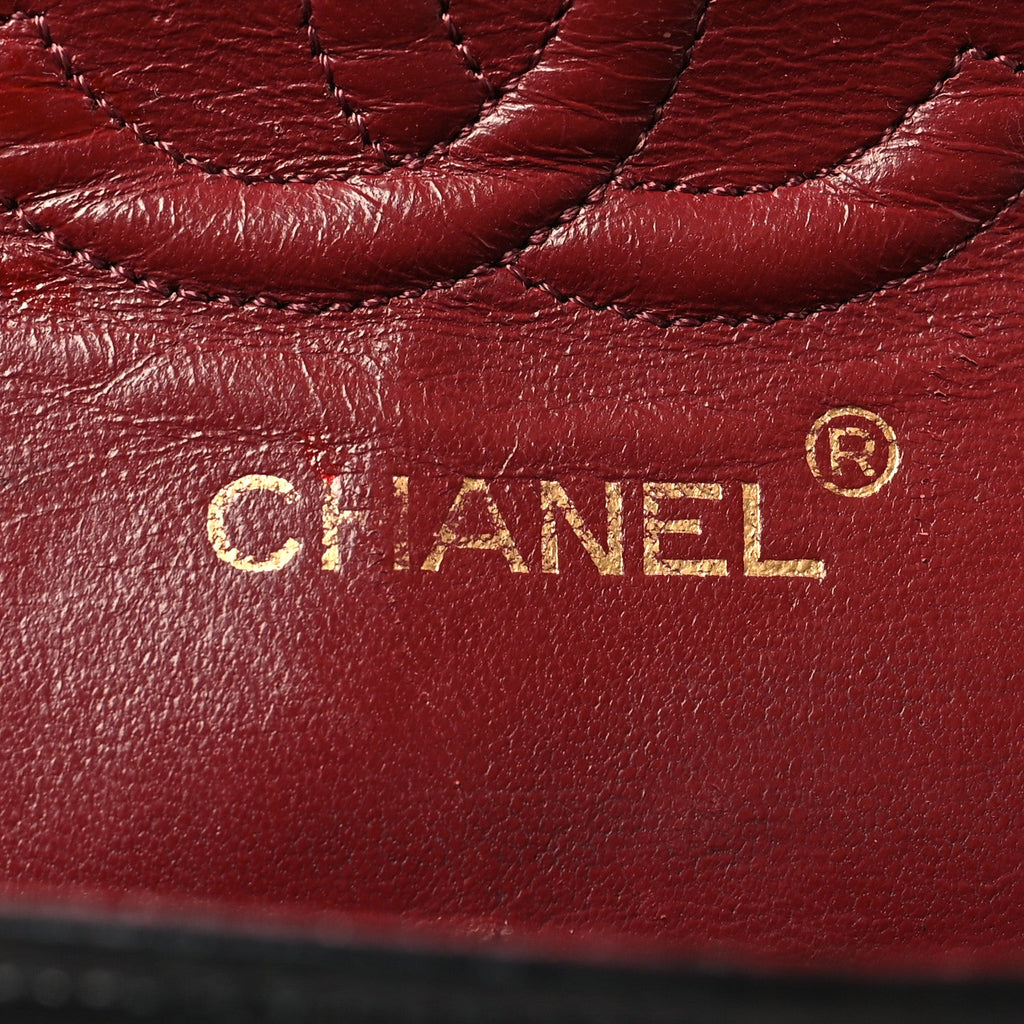 Lambskin Quilted Small Double Flap Black At My store