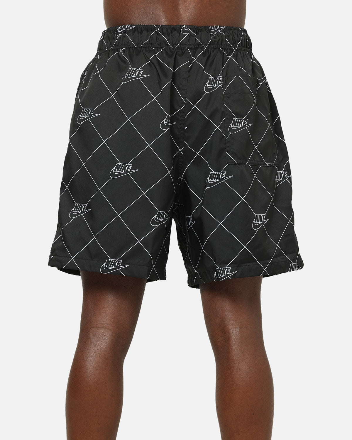 Top Seller Nike Sportswear Club Woven Flow Shorts Black/Black/White