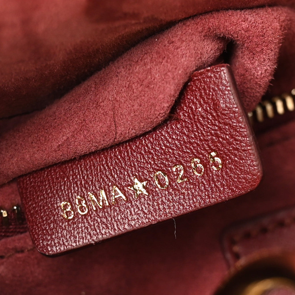 Lambskin Cannage Small My ABCDior Lady Bordeaux AT My store