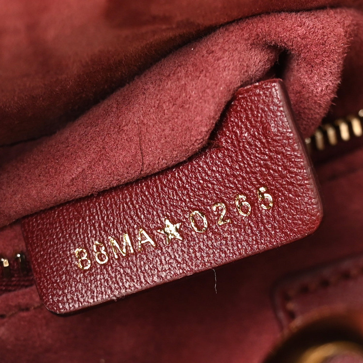 Lambskin Cannage Small My ABCDior Lady Bordeaux AT My store