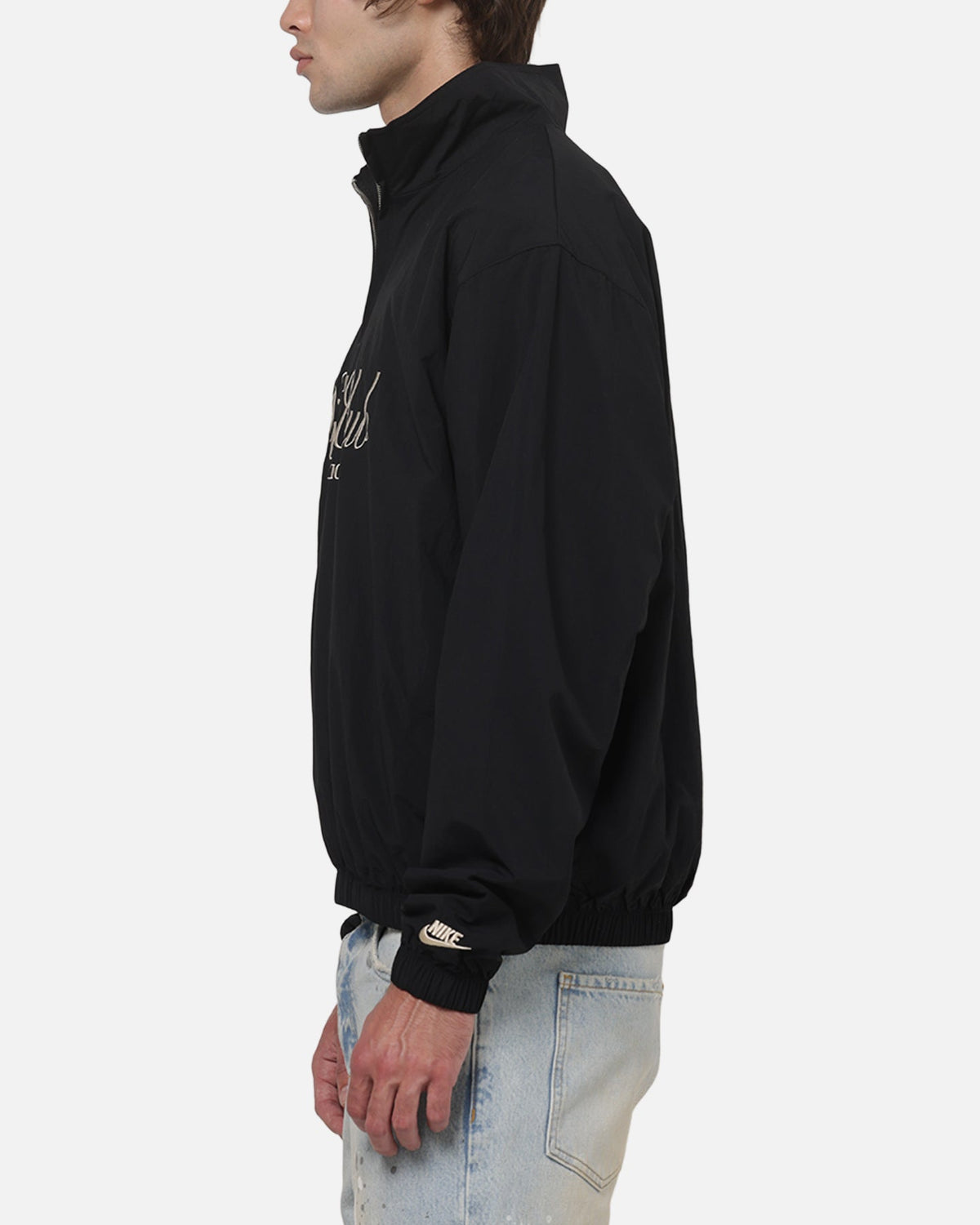 Top Seller Nike Club 1/2 Zip Jacket Black