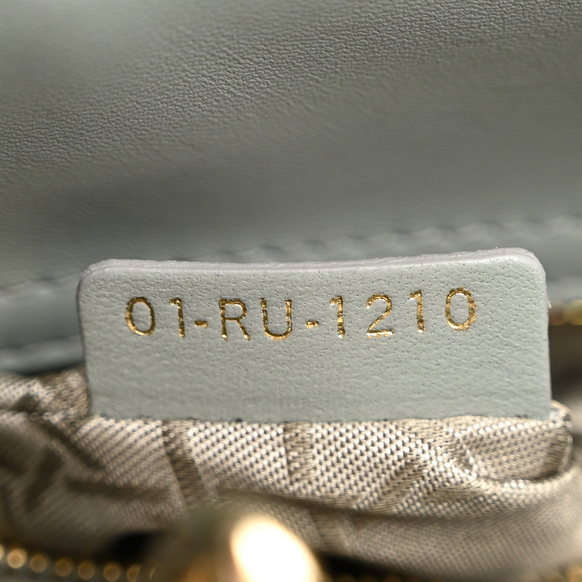 Lambskin Cannage Small My ABCDior Lady Dior Grey AT My store
