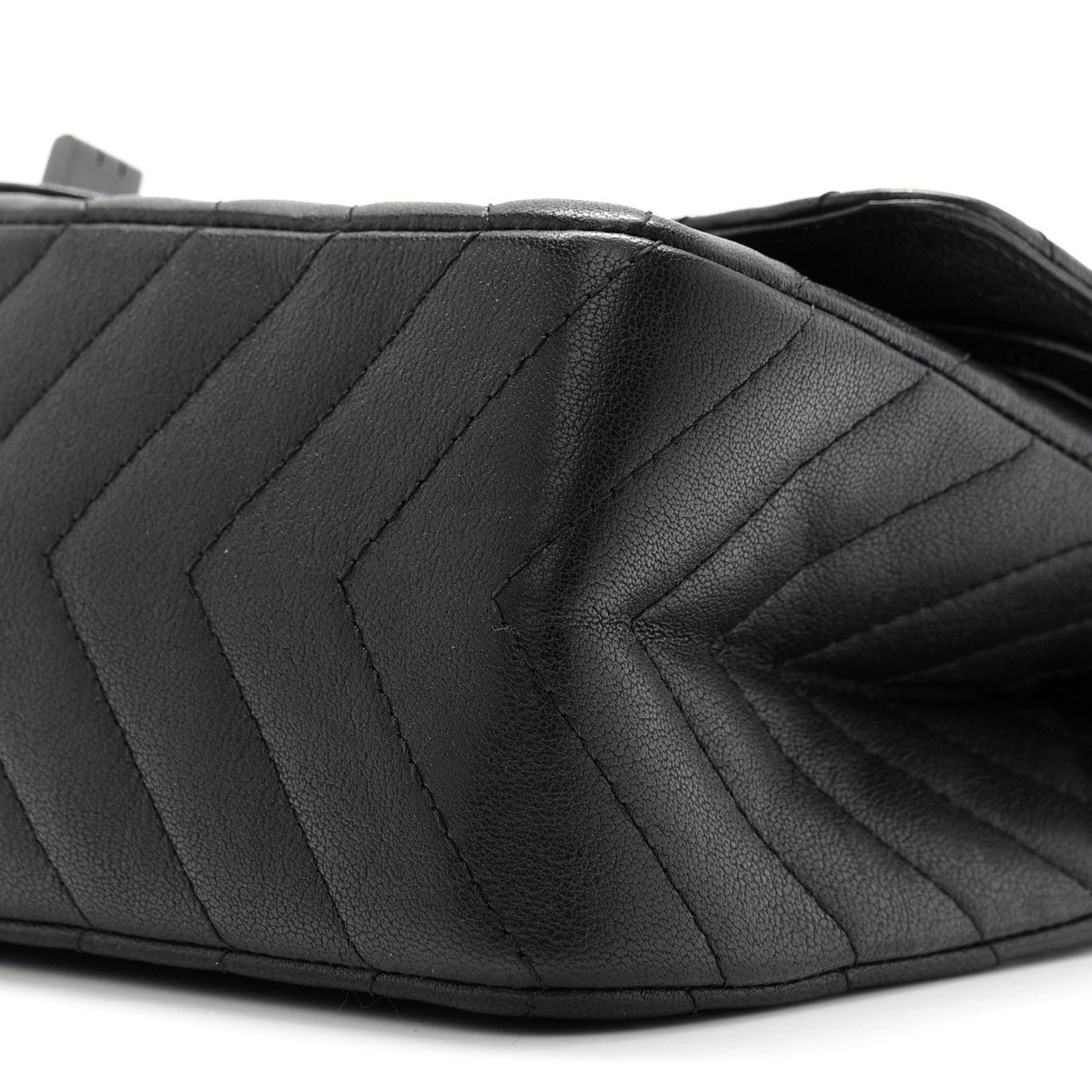 Sheepskin Chevron Quilted 2.55 Reissue 225 Double Flap So Black At My store