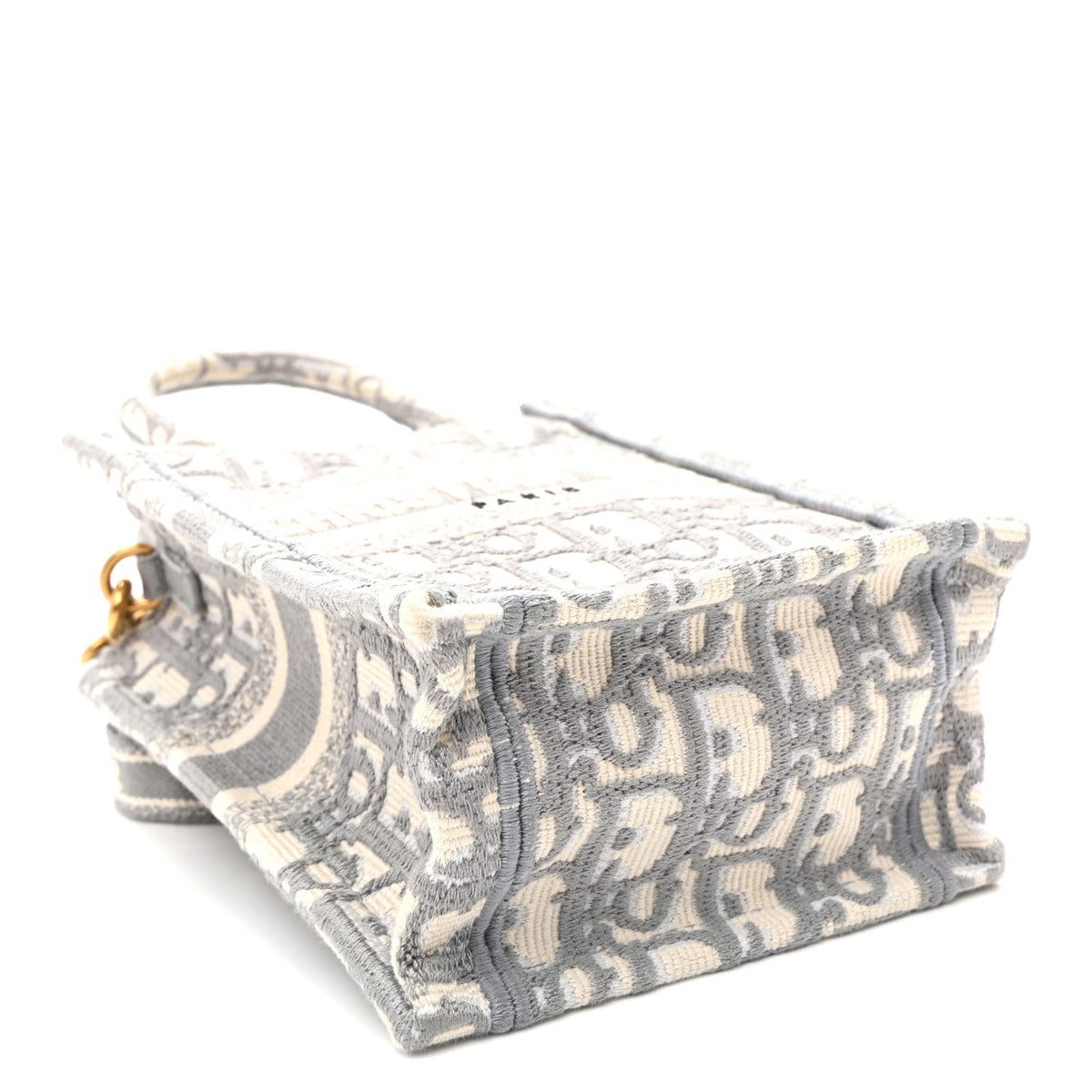 Oblique Mini Book Tote Phone Bag Grey AT My store
