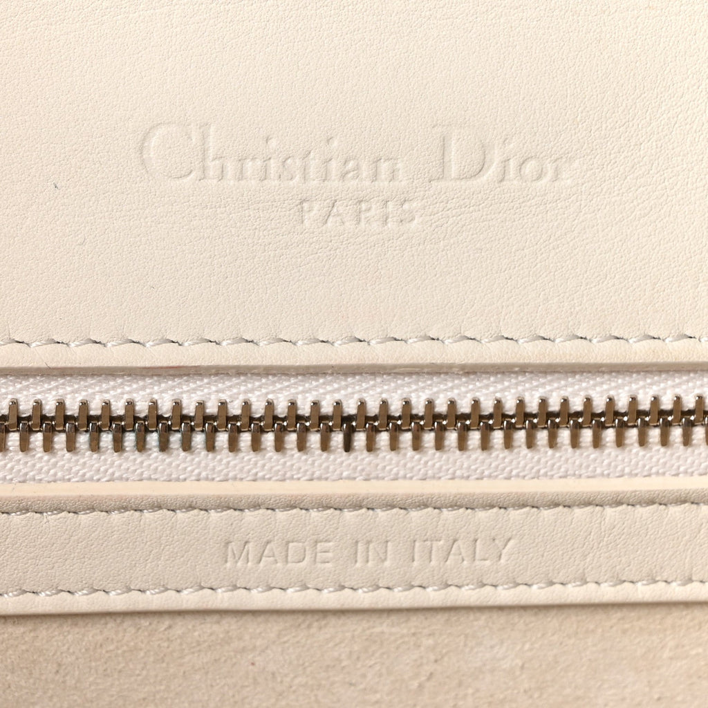 Ultra Matte Calfskin Small Diorama Flap Bag White AT My store