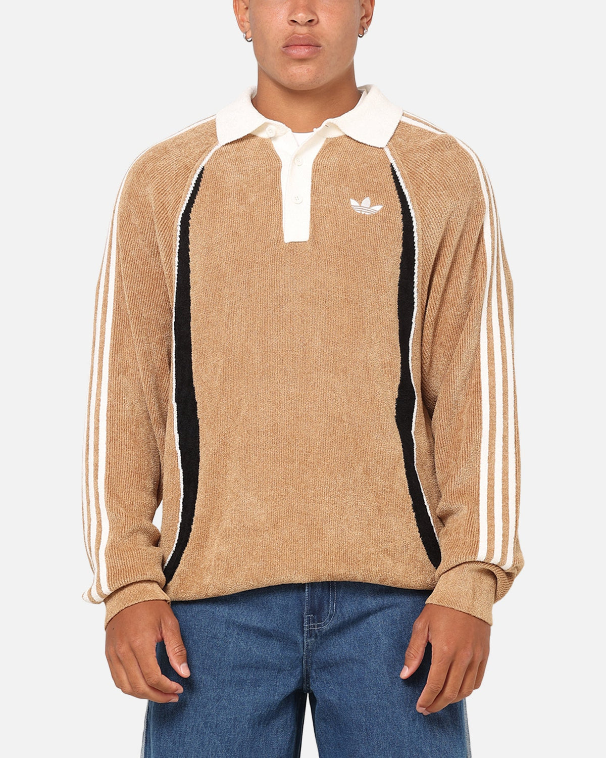 Best-Selling Adidas Retro Remix Teamgeist Long Sleeve Polo Cardboard