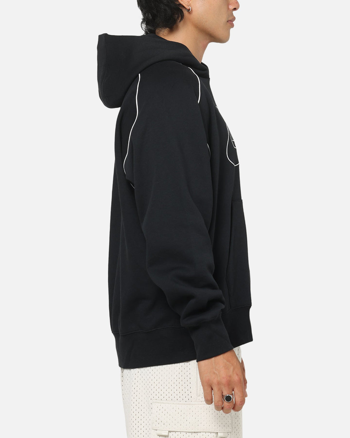 Top Seller Nike Air Fleece Pullover Hoodie Black/White