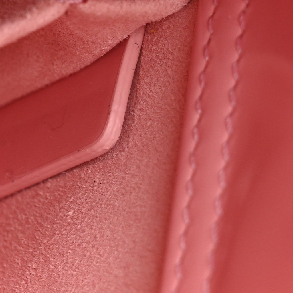 Metallic Lambskin Cannage Small Lady D-Joy Pink AT My store