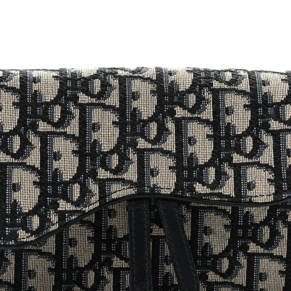 Oblique Saddle Belt Bag Blue AT My store
