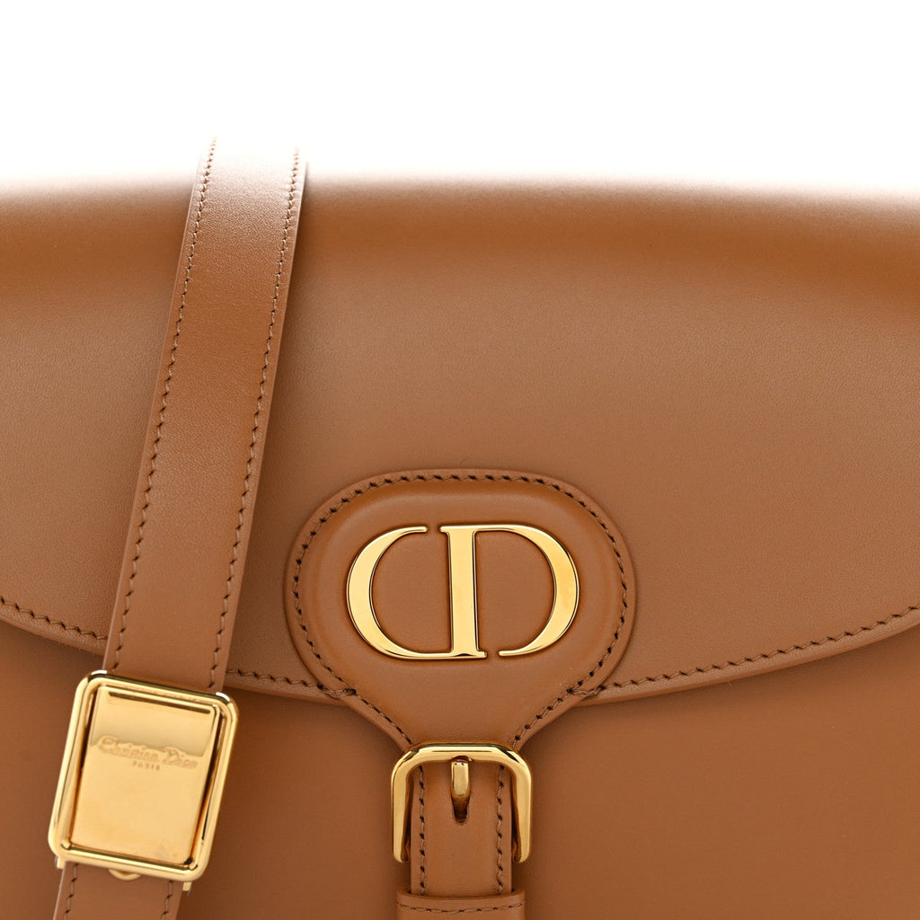 Box Calfskin Medium Bobby Flap Camel AT My store