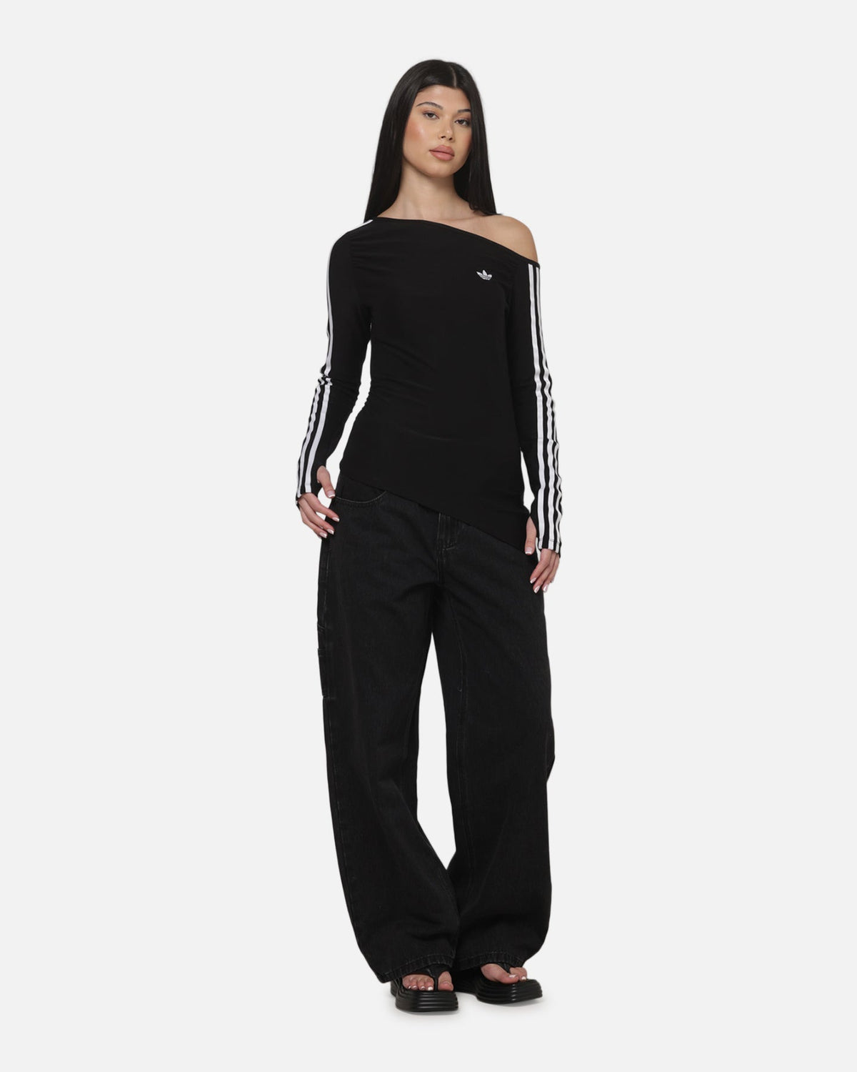 Best-Selling Adidas Women's One Shoulder Asymetrric Top