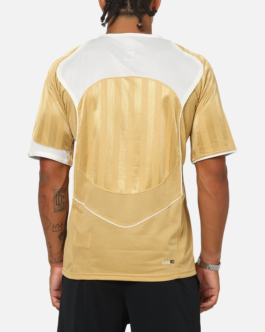 Top Seller Nike Total 90 Soccer T-Shirt Club Gold/Summit White