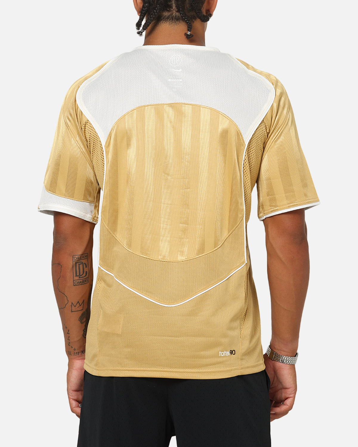 Top Seller Nike Total 90 Soccer T-Shirt Club Gold/Summit White