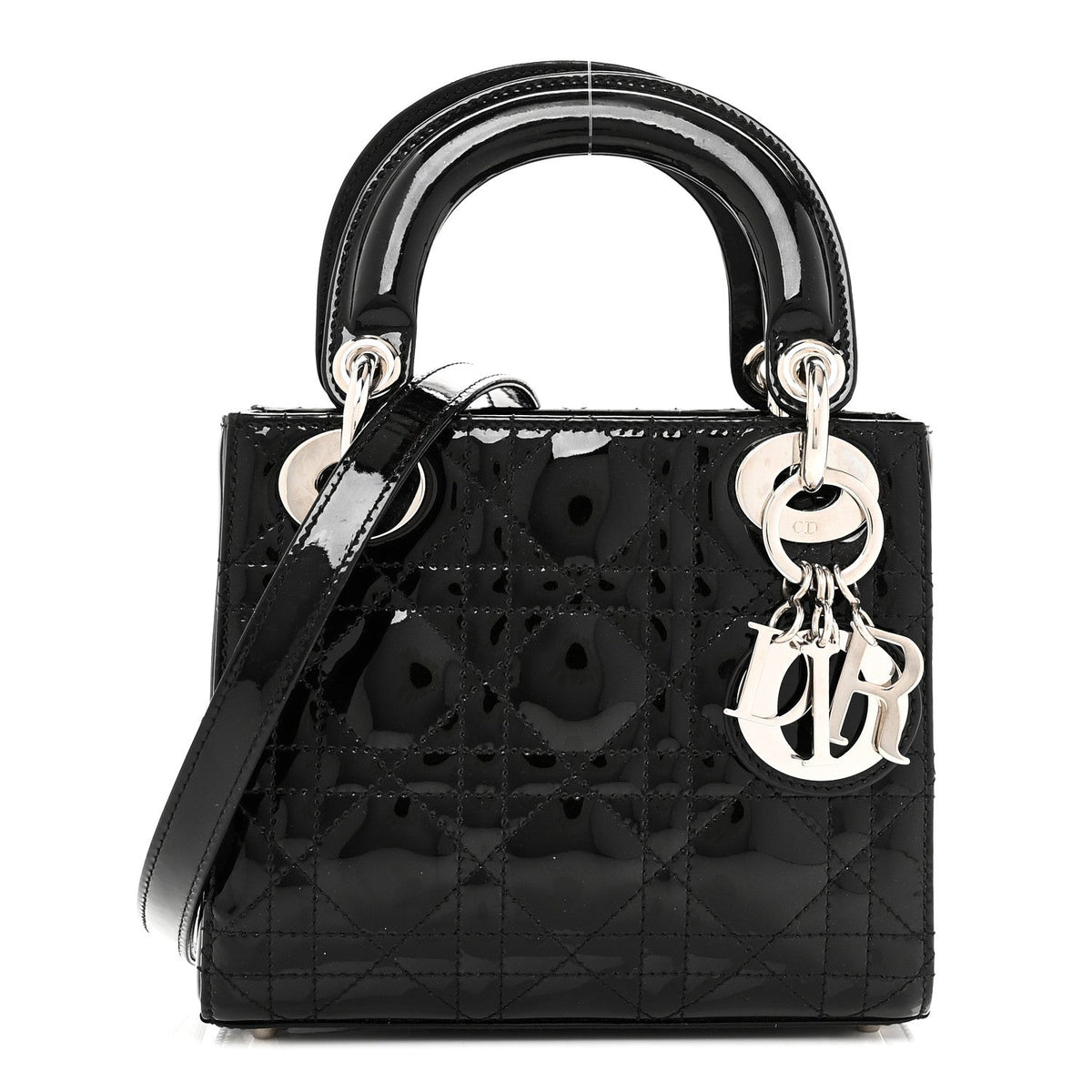 Patent Cannage Mini Lady Dior Black AT My store