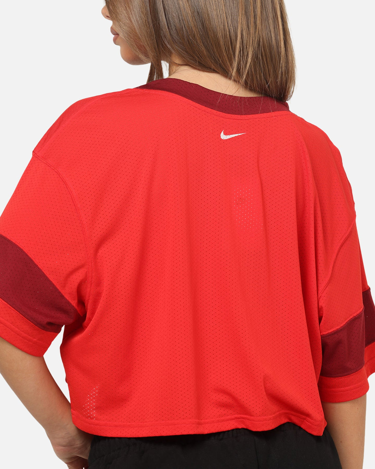 Top Seller Nike Women's Sportswear Oversized Cropped Jersey University Red