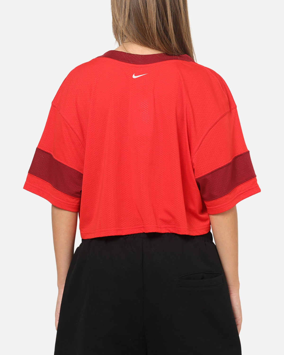 Top Seller Nike Women's Sportswear Oversized Cropped Jersey University Red