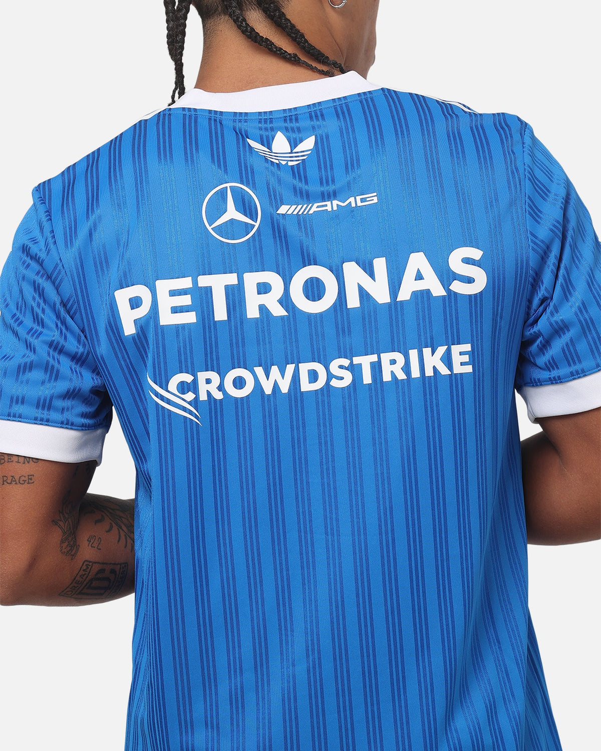Best-Selling Adidas Mercedes-AMG Petronas Formula 1 Drivers T-Shirt Blue