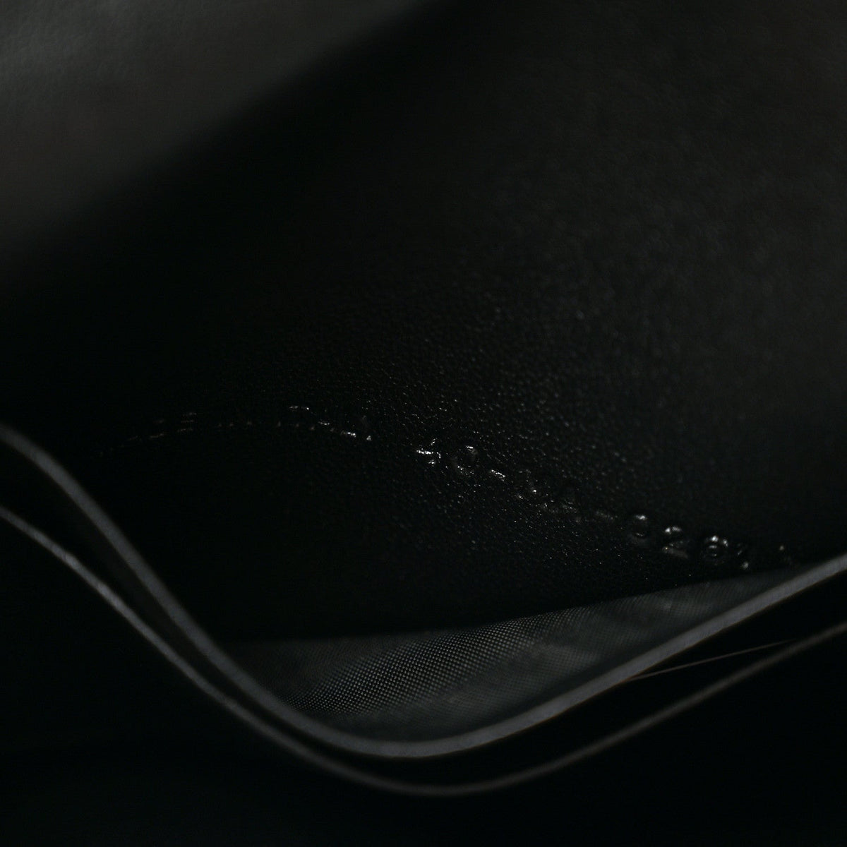 Supple Calfskin Cannage Caro Belt Pouch with Chain Black AT My store