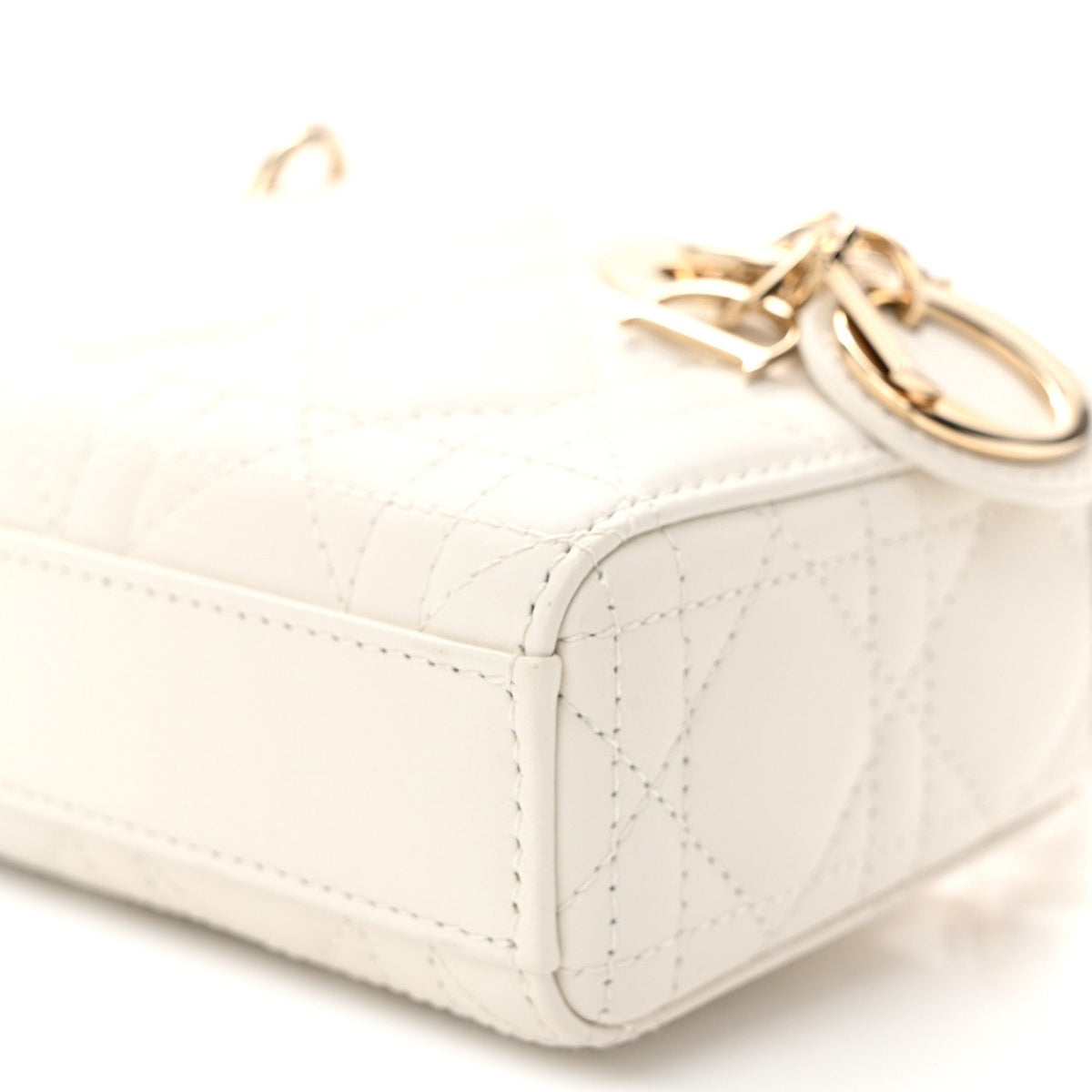 Lambskin Cannage Micro Lady D-Joy Latte AT My store