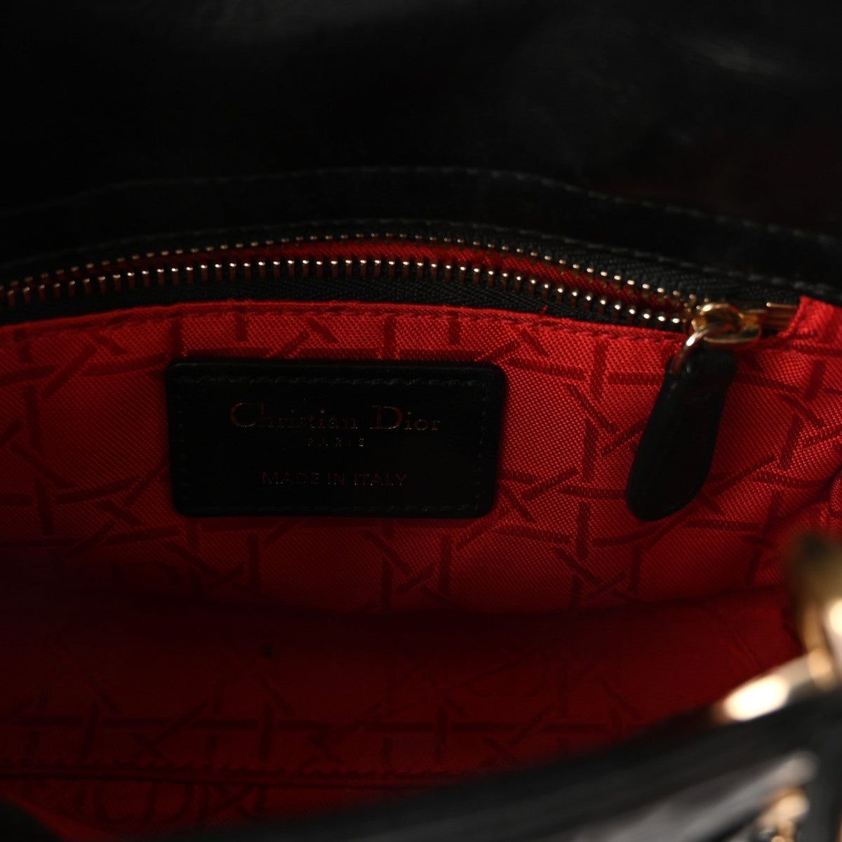 Lambskin Cannage Mini Lady Dior Black AT My store