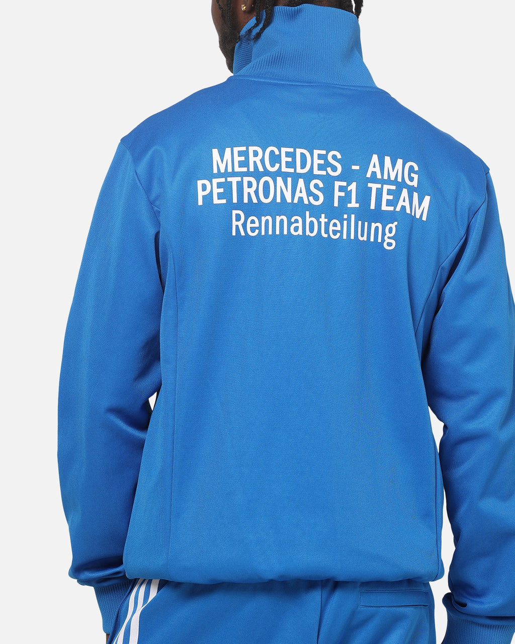 Best-Selling Adidas Mercedes-AMG Petronas Formula 1 Track Jacket Blue