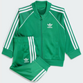 New Arrival ADIDAS ORIGINAL SUPERSTAR TRACKSUIT TODDLER- Kid's - GREEN WHITE