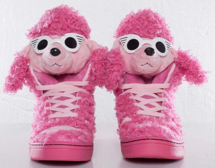 adidas JS Poodle Jeremy Scott Pink dealsale365