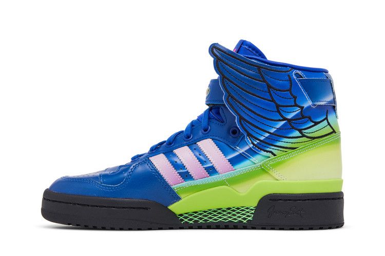adidas Forum Motorsport Wings 4.0 Jeremy Scott Blue Gradient dealsale365