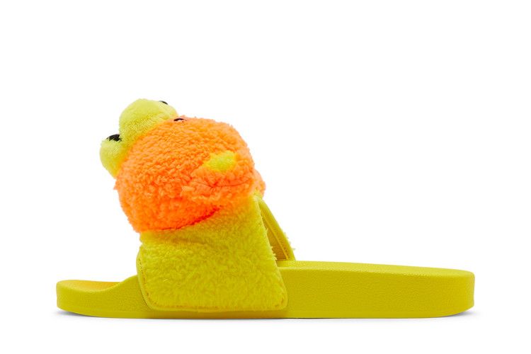 adidas JS Adilette Jeremy Scott Teddy Yellow dealsale365