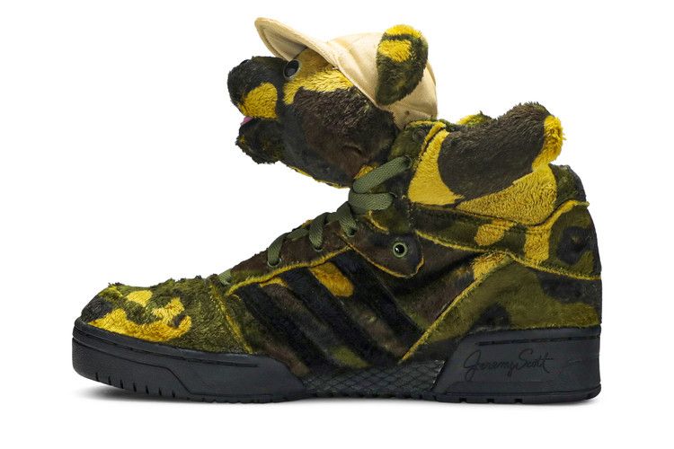adidas JS Camo Bear Jeremy Scott dealsale365