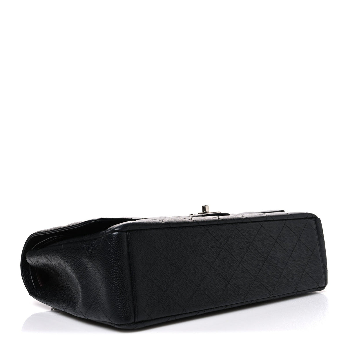 Caviar Quilted Maxi Double Flap Black At My store