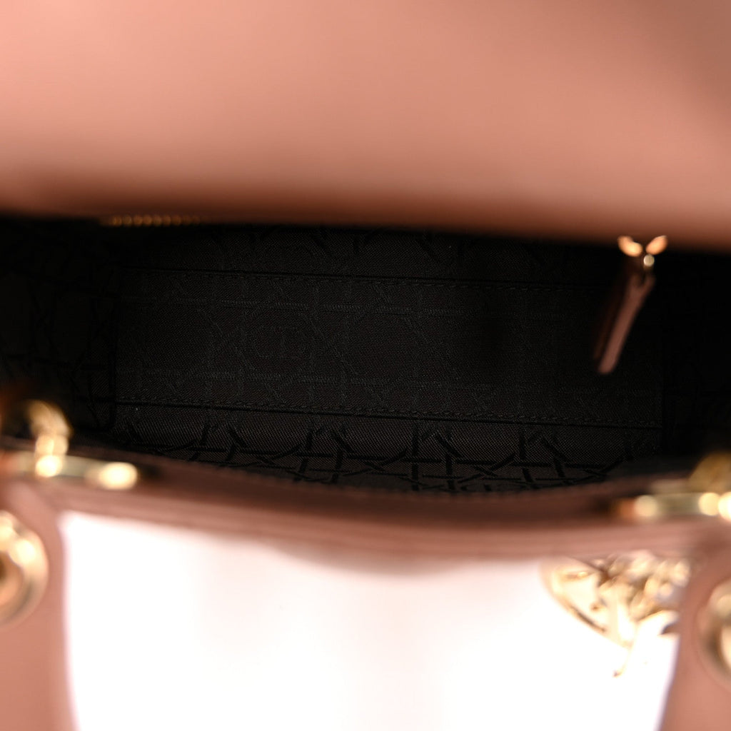 Lambskin Cannage Mini Lady Dior Fard AT My store