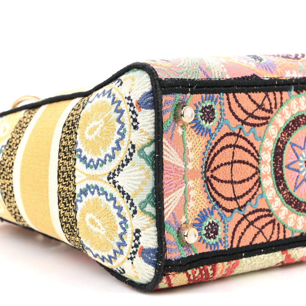 Canvas Embroidered In Lights Medium Lady D-Lite Multicolor AT My store