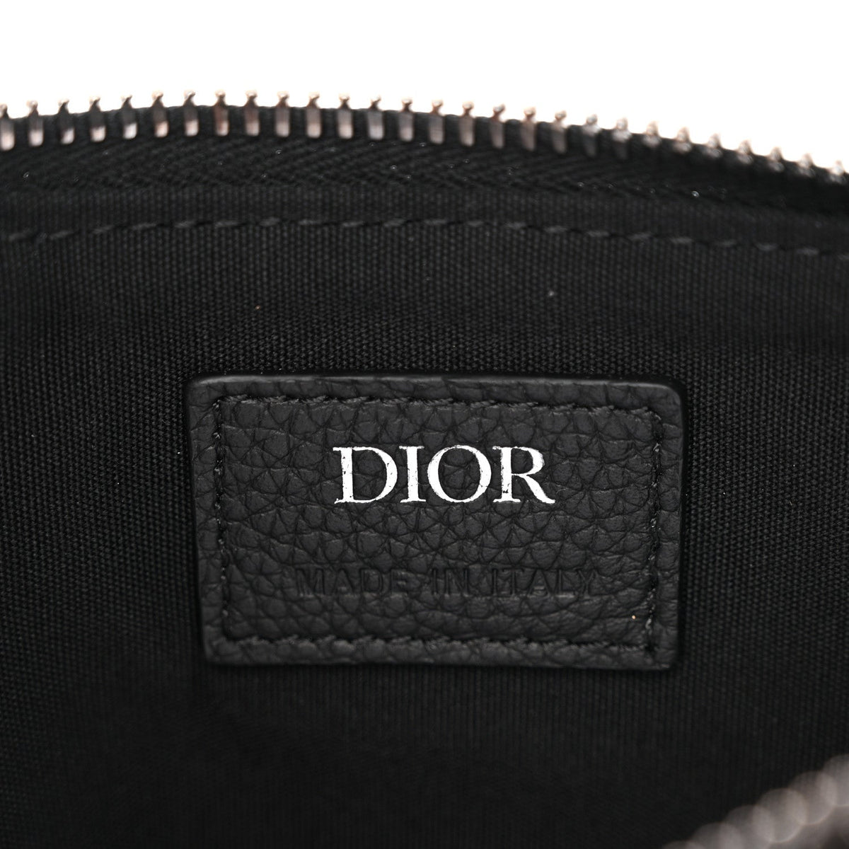 Oblique Saddle Triple Pouch Black AT My store